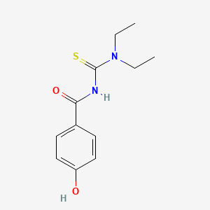 N-(Diethylcarbamothioyl)-4-hydroxybenzamide