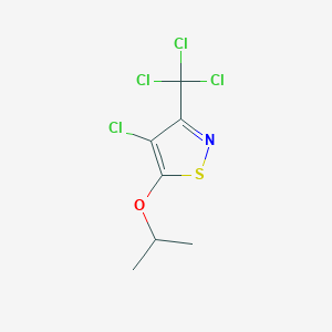 Isothiazole, 4-chloro-5-(1-methylethoxy)-3-(trichloromethyl)-