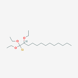 molecular formula C19H39O3Si B14272738 CID 78062030 