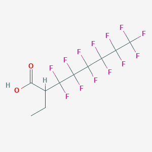 2-Ethyl-3,3,4,4,5,5,6,6,7,7,8,8,8-tridecafluorooctanoic acid