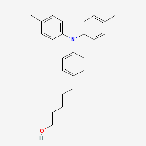 5-{4-[Bis(4-methylphenyl)amino]phenyl}pentan-1-OL