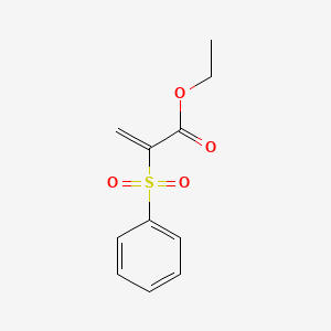 2-Propenoic acid, 2-(phenylsulfonyl)-, ethyl ester