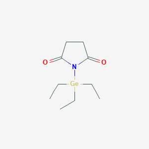 1-(Triethylgermyl)pyrrolidine-2,5-dione