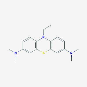 10-Ethyl-N~3~,N~3~,N~7~,N~7~-tetramethyl-10H-phenothiazine-3,7-diamine