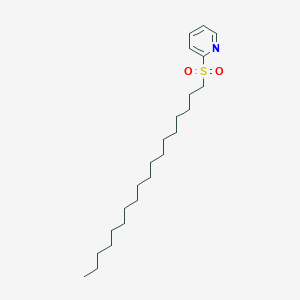 2-(Octadecane-1-sulfonyl)pyridine