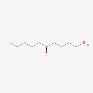 molecular formula C10H21FO B14272909 (5S)-5-fluorodecan-1-ol CAS No. 183232-20-4