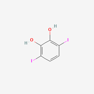 B1427294 3,6-Diiodobenzene-1,2-diol CAS No. 361525-84-0