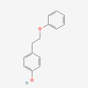 molecular formula C14H14O2 B14272970 4-(2-Phenoxyethyl)phenol CAS No. 134894-84-1