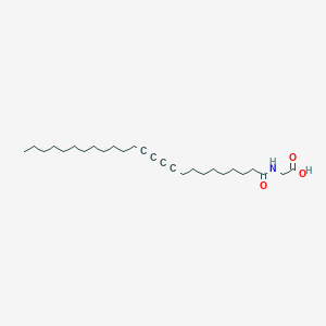 molecular formula C27H45NO3 B14272990 N-Pentacosa-10,12-diynoylglycine CAS No. 162635-75-8