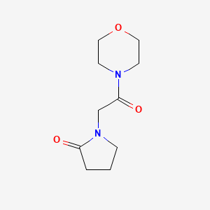 Morpholine, 4-((2-oxo-1-pyrrolidinyl)acetyl)-