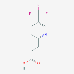 B1427304 3-(5-(Trifluoromethyl)pyridin-2-yl)propanoic acid CAS No. 910654-27-2