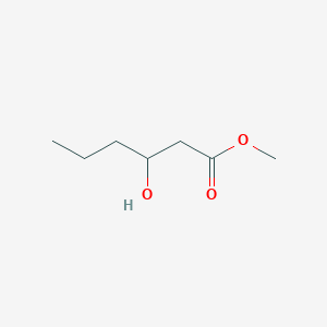 molecular formula C7H14O3 B142731 3-羟基己酸甲酯 CAS No. 21188-58-9