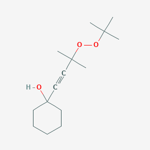 Cyclohexanol, 1-[3-[(1,1-dimethylethyl)dioxy]-3-methyl-1-butynyl]-