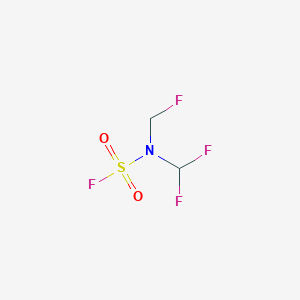 Sulfamoyl fluoride, (difluoromethyl)(fluoromethyl)-