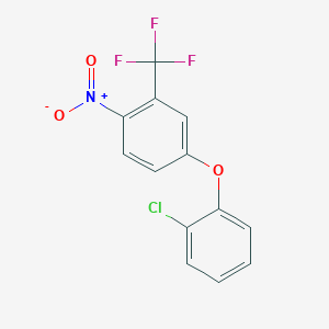 4-(2-Chlorophenoxy)-1-nitro-2-(trifluoromethyl)benzene