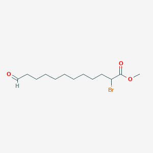 Methyl 2-bromo-12-oxododecanoate