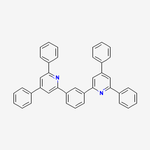 molecular formula C40H28N2 B14273453 2,2'-(1,3-Phenylene)bis(4,6-diphenylpyridine) CAS No. 145221-57-4