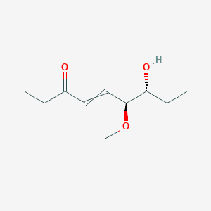 (6S,7R)-7-hydroxy-6-methoxy-8-methylnon-4-en-3-one