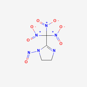 1-Nitroso-2-(trinitromethyl)-4,5-dihydro-1H-imidazole