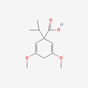 3,5-Dimethoxy-1-(propan-2-yl)cyclohexa-2,5-diene-1-carboxylic acid