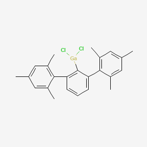 [2,6-Bis(2,4,6-trimethylphenyl)phenyl]-dichlorogallane