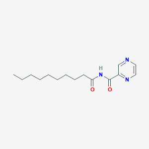 N-Decanoylpyrazine-2-carboxamide