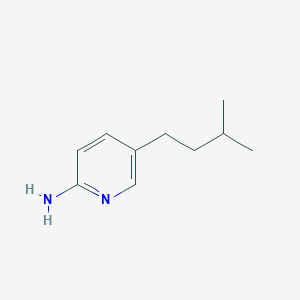 B1427387 5-Isopentylpyridin-2-amine CAS No. 1368115-11-0