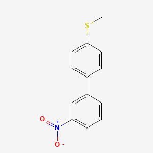 1-(Methylsulfanyl)-4-(3-nitrophenyl)benzene