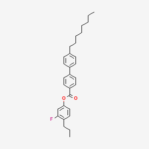 3-Fluoro-4-propylphenyl 4'-octyl[1,1'-biphenyl]-4-carboxylate