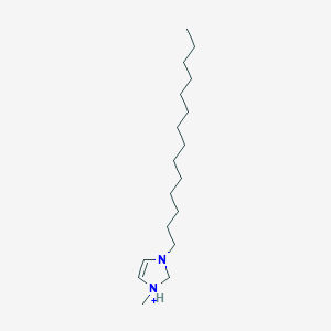 1-Methyl-3-tetradecyl-2,3-dihydro-1H-imidazol-1-ium