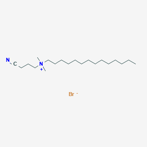 N-(3-Cyanopropyl)-N,N-dimethyltetradecan-1-aminium bromide