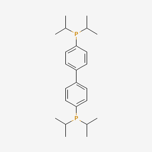 ([1,1'-Biphenyl]-4,4'-diyl)bis[di(propan-2-yl)phosphane]