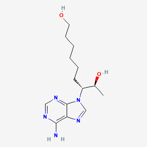 1,8-Nonanediol, 7-(6-amino-9H-purin-9-yl)-, (7R,8S)-