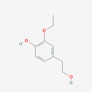 molecular formula C10H14O3 B1427466 2-Ethoxy-4-(2-hydroxyethyl)phenol CAS No. 255734-50-0