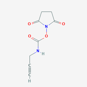 (2,5-dioxopyrrolidin-1-yl) N-prop-2-ynylcarbamate