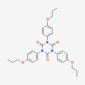 1,3,5-Tris(4-propoxyphenyl)-1,3,5-triazinane-2,4,6-trione