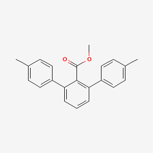 molecular formula C22H20O2 B14274920 Methyl 2,6-bis(4-methylphenyl)benzoate CAS No. 155186-07-5