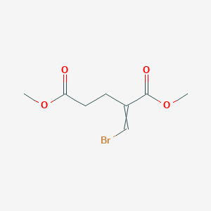 Dimethyl 2-(bromomethylidene)pentanedioate