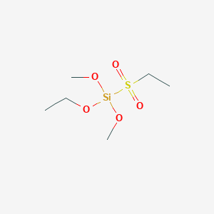 (Ethanesulfonyl)(ethoxy)dimethoxysilane