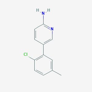 5-(2-Chloro-5-methylphenyl)pyridin-2-amine