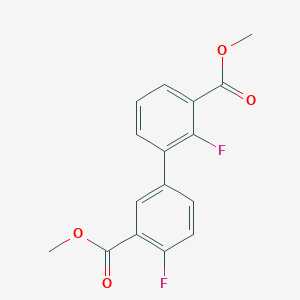 Dimethyl 2,4'-difluoro-[1,1'-biphenyl]-3,3'-dicarboxylate