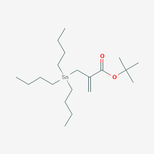 tert-Butyl 2-[(tributylstannyl)methyl]prop-2-enoate