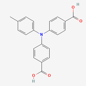 4,4'-[(4-Methylphenyl)azanediyl]dibenzoic acid