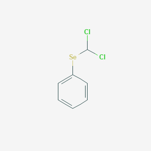 Benzene, [(dichloromethyl)seleno]-