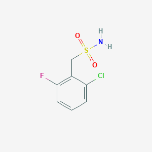 molecular formula C7H7ClFNO2S B1427526 （2-氯-6-氟苯基）甲磺酰胺 CAS No. 174303-00-5