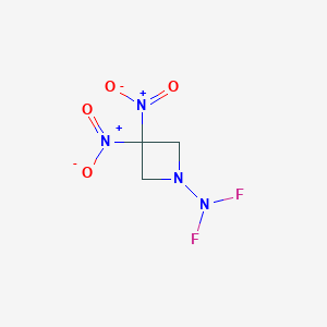 N,N-difluoro-3,3-dinitroazetidin-1-amine