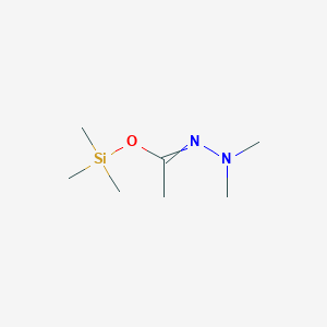 Trimethylsilyl N,N-dimethylethanehydrazonate