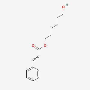 molecular formula C15H20O3 B14275412 6-Hydroxyhexyl 3-phenylprop-2-enoate CAS No. 133226-44-5