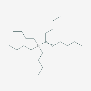 molecular formula C22H46Sn B14275475 Tributyl(dec-5-EN-5-YL)stannane CAS No. 162375-22-6