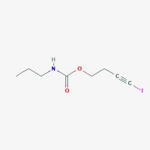 4-Iodobut-3-yn-1-yl propylcarbamate